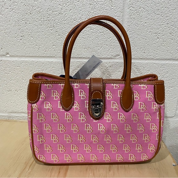 Dooney & Bourke Handbags - Dooney & Bourke Womens double handle purse tote. Pink in color. NWT.